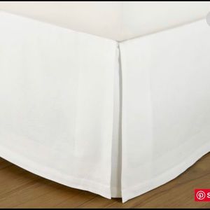 Pottery Barn Essentials Bed Skirt- King Size
